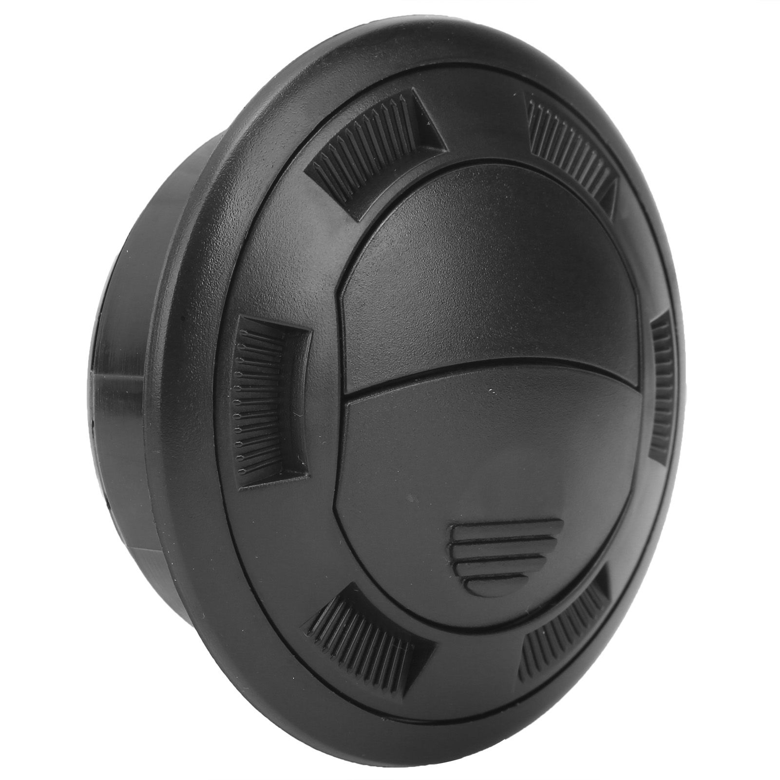 100/75mm Air Conditioning Outlet with Grille Black for Bus RVs Electric Car