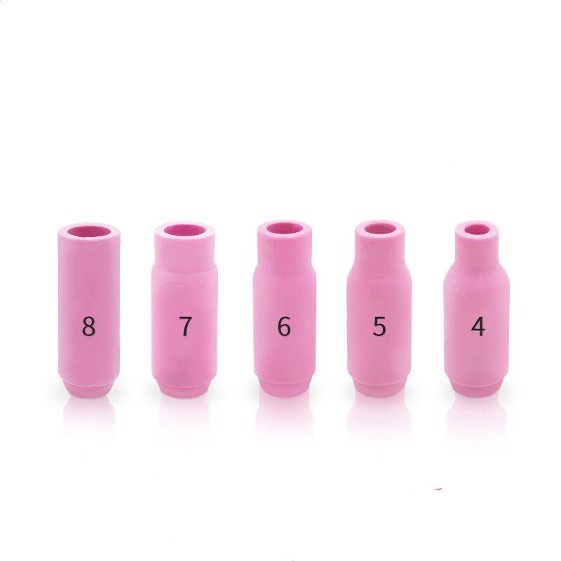 10PCS Tig Nozzle Alumina Cup 10N46 10N47 10N48 10N49 10N50 For WP17 18 26 TIG Welding Torch