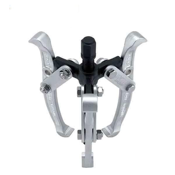 Bearing Puller 8-Inch 200 mm// Mild Steel 3 Leg Bearing Puller//  Gear Bearing Puller Tool Hub Multi-Function Puller Kit 3-Jaw Reversible Flywheel Pulley Removal Extractor