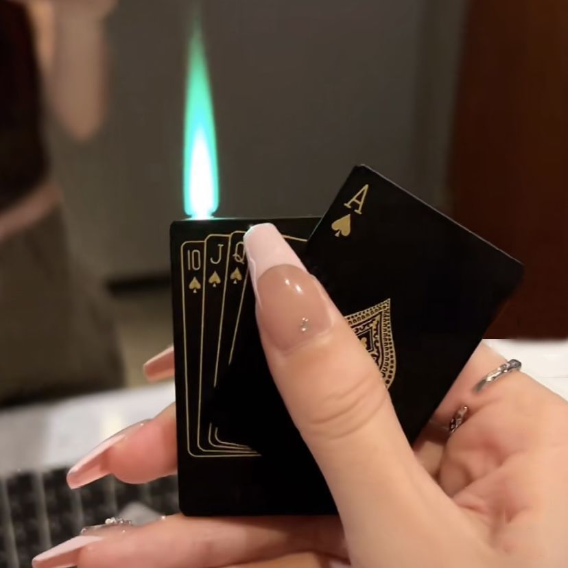 Windproof Lighter Metal Butane Gas Cigarete Cigar Turbo Torch Jet Lighters Gift