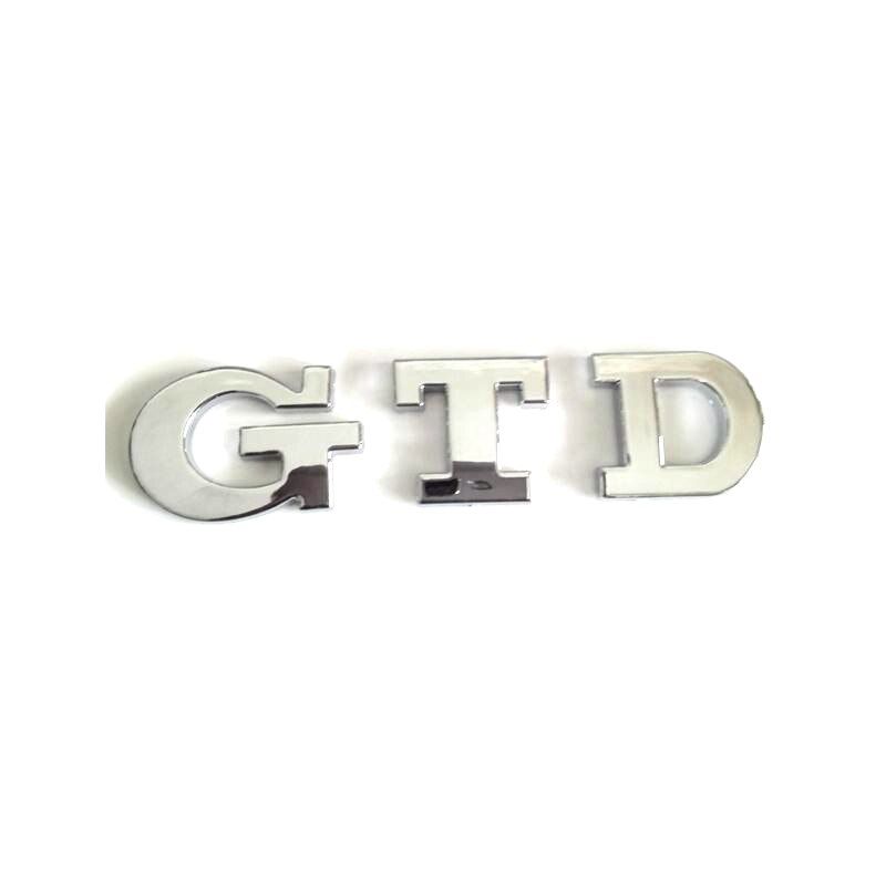 1pc/lot FREE SHIPPINGNEW ABS GTD Car Emblem Badge Sticker Logo Stickers Stickers