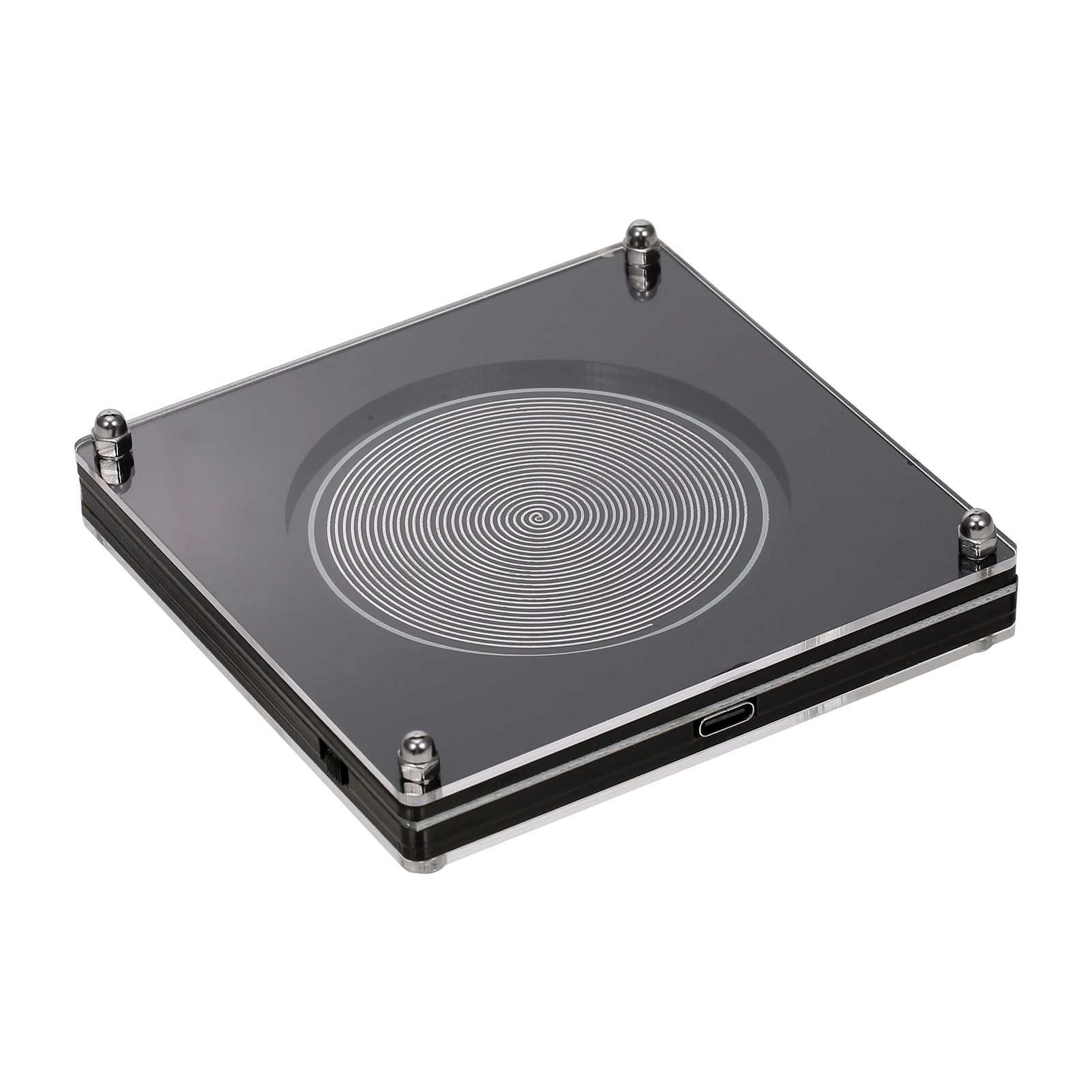 DC 5V Schumann Resonance 7.83HZ Ultra-low Frequency Pulse Generator Schumann Wave Generator Audio Resonator for Relax Sleep, Improving Body's Perception of Sound and Images