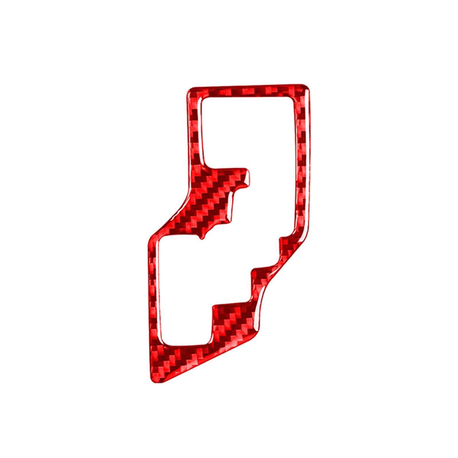 Carbon Fiber Car Gear Decorative Sticker for Toyota Corolla 2014-2018,Left Drive
