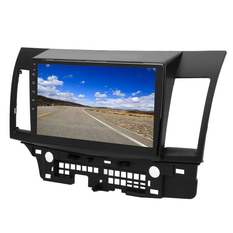 limeng la 10.1in car radio stereo 1+16gb mp5 player navigation system fit for lancer ex 2010‑2015
