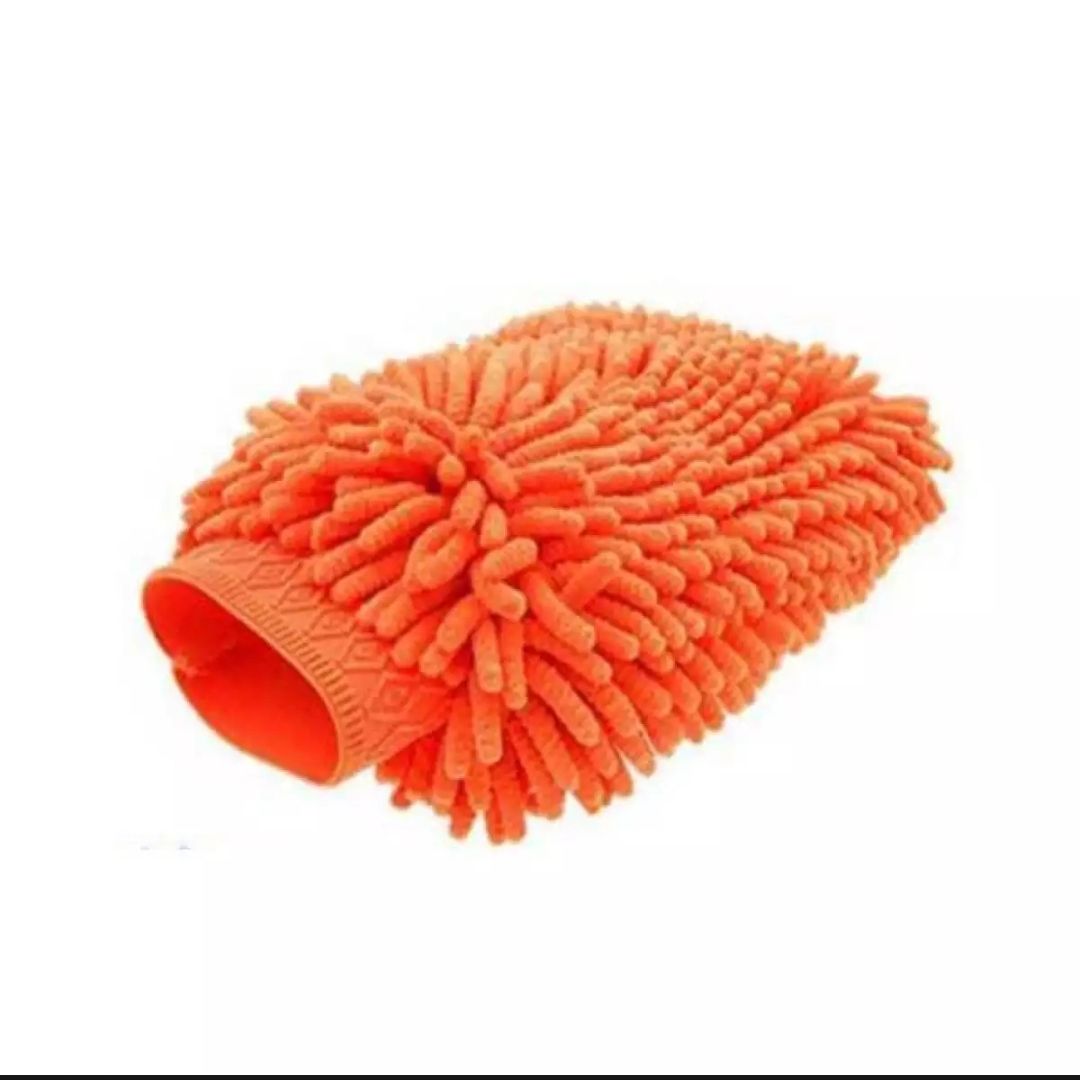 Car Wash Glove double-sided Microfiber glove Microfiber Cloth Sarung Tangan Cuci Kereta