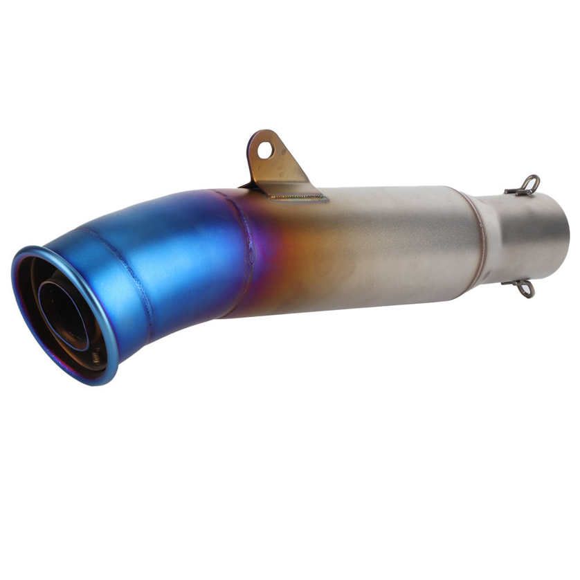 Universal Motorcycle Exhaust Pipe Tip Rear Tailpipe Muffler Fit for Z750 Z900 Z800