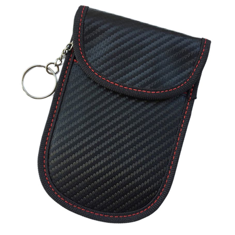 Black Car Shield Key Case Phone Radiation Protection Signal Shielding Bag