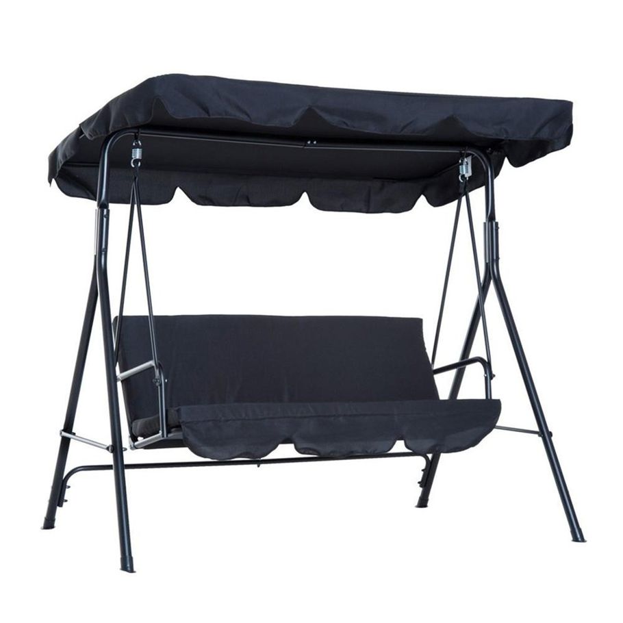 MA Seater Size Outdoor Garden Patio Swing Sunshade Cover Canopy Seat Top Cover courtyard waterproof swing sunshade