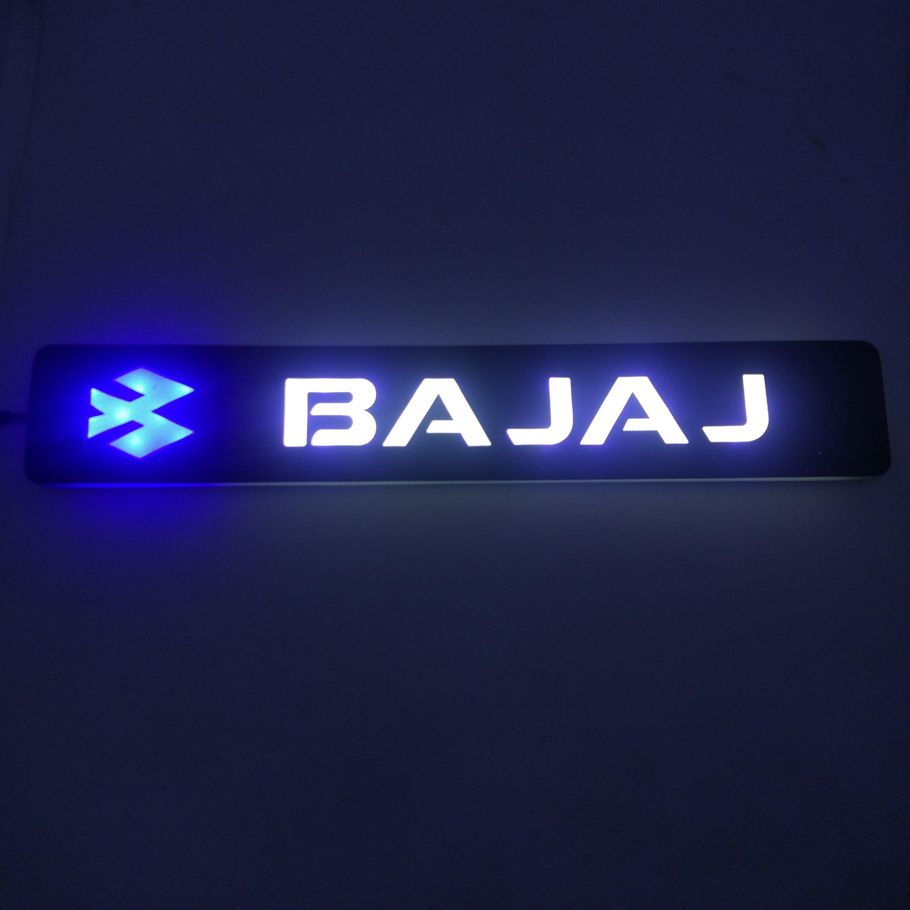 Motorcycle Logo LED Light/Night light BAJAJ
