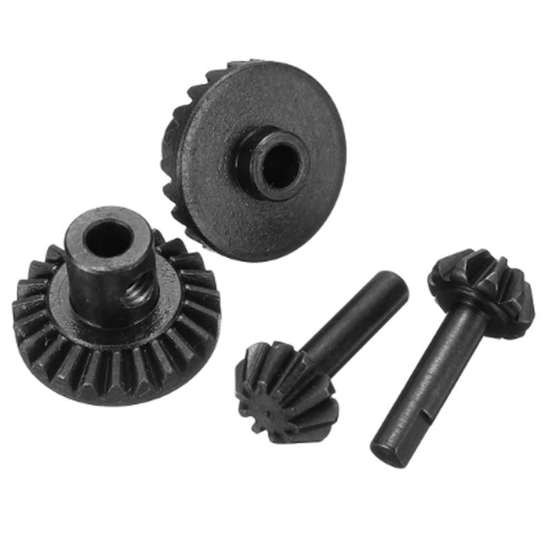 RC Car Metal Spare Part Upgrade Metal Front & Rear Axle Gear Shaft Driving Gear Set for WPL B1 B14 B16 B24 C14 C24 Perfectly Fits Replacement