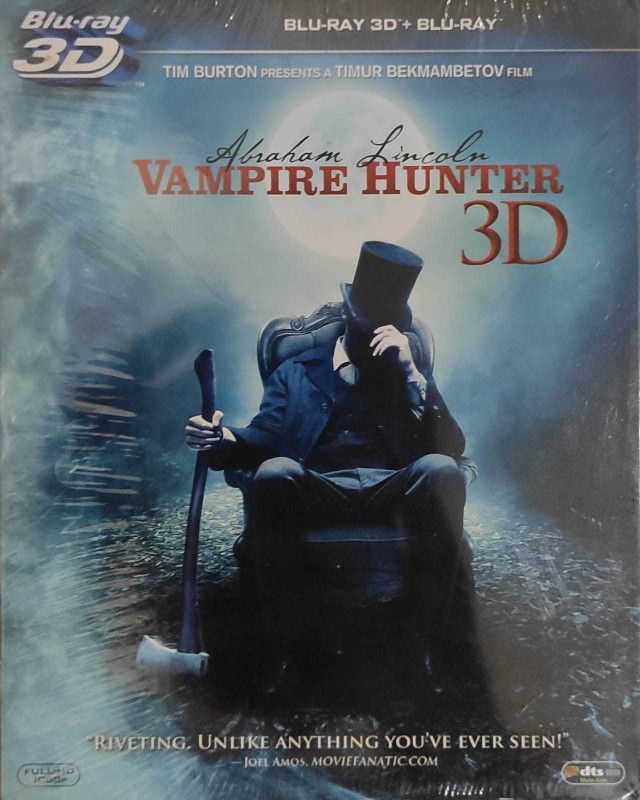 Abraham Lincoln Vampire Hunter (Blu-ray 3D) (1-Disc) (3D Blu-ray English)  (3D Blu-ray English)