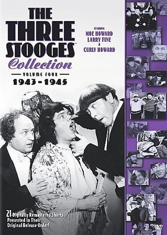 THREE STOOGES COLLECTION:1943-1945  (DVD English)