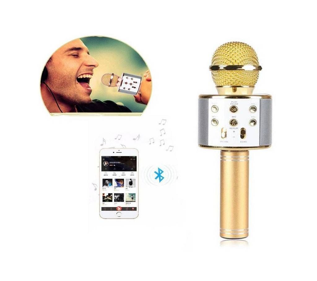 Bluetooth Karaoke Microphone WS-858