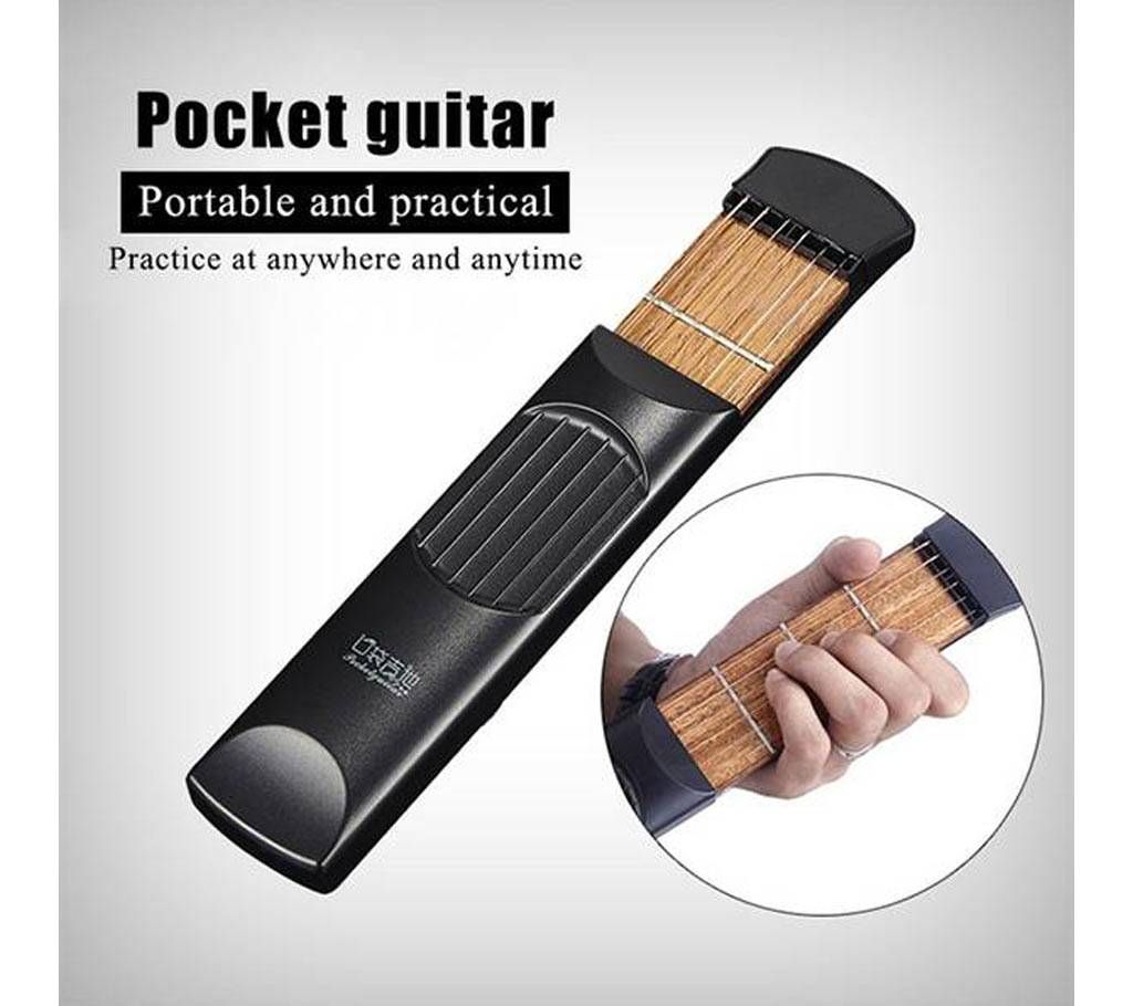 Mini Guitar Pocket Guitar Portable Guitar Trainer