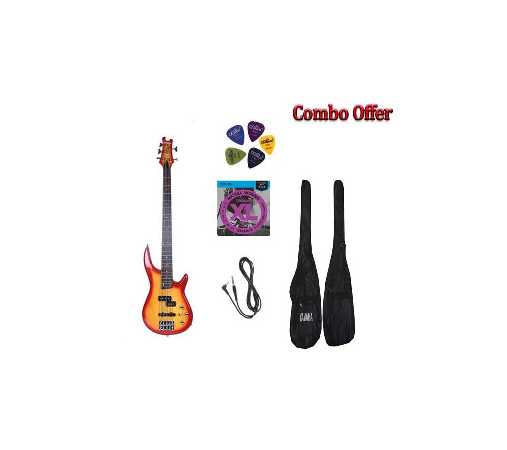 5 String Electric guitar and accessories combo  