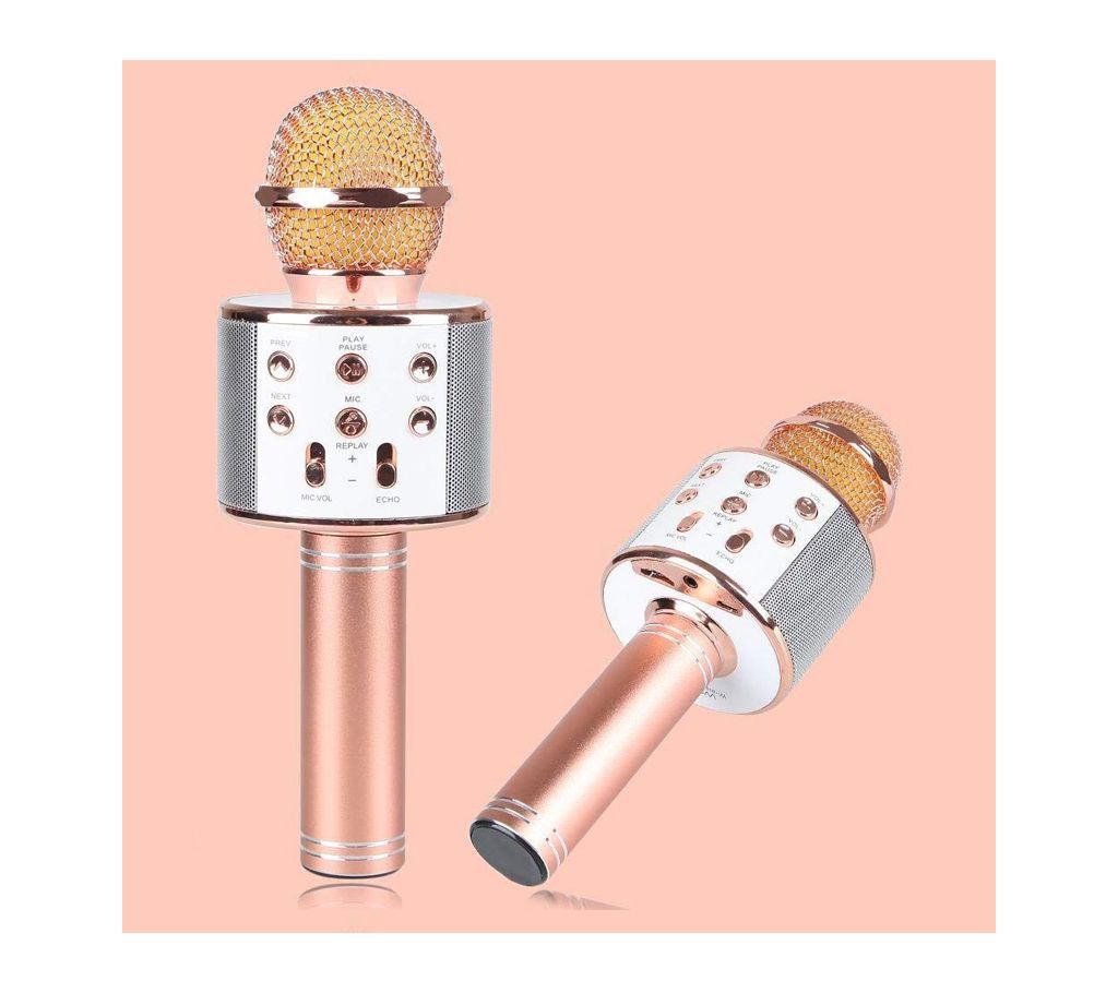 Q7 Microphone Speaker-Rose Gold