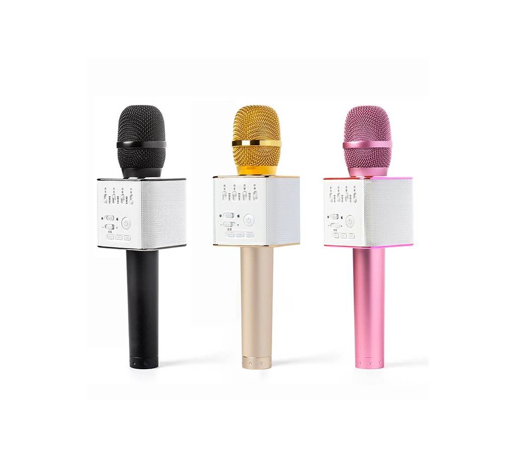 Q9 Bluetooth Microphone Karaoke Speaker Wireless Portable Microphone