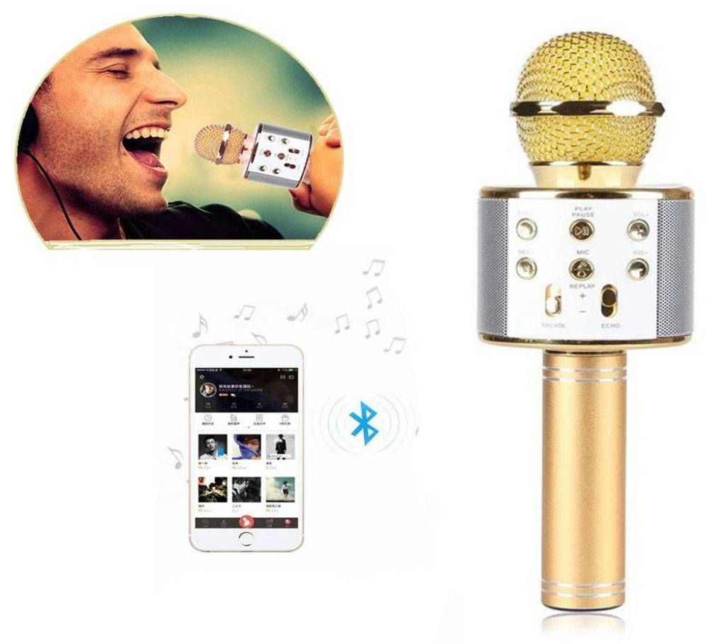Bluetooth Microphone WS-858 Karaoke