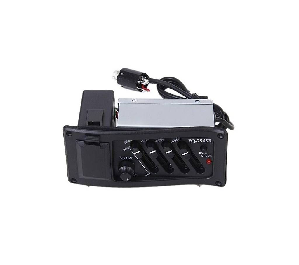 Guitar 4 Band Pre Amp - Black