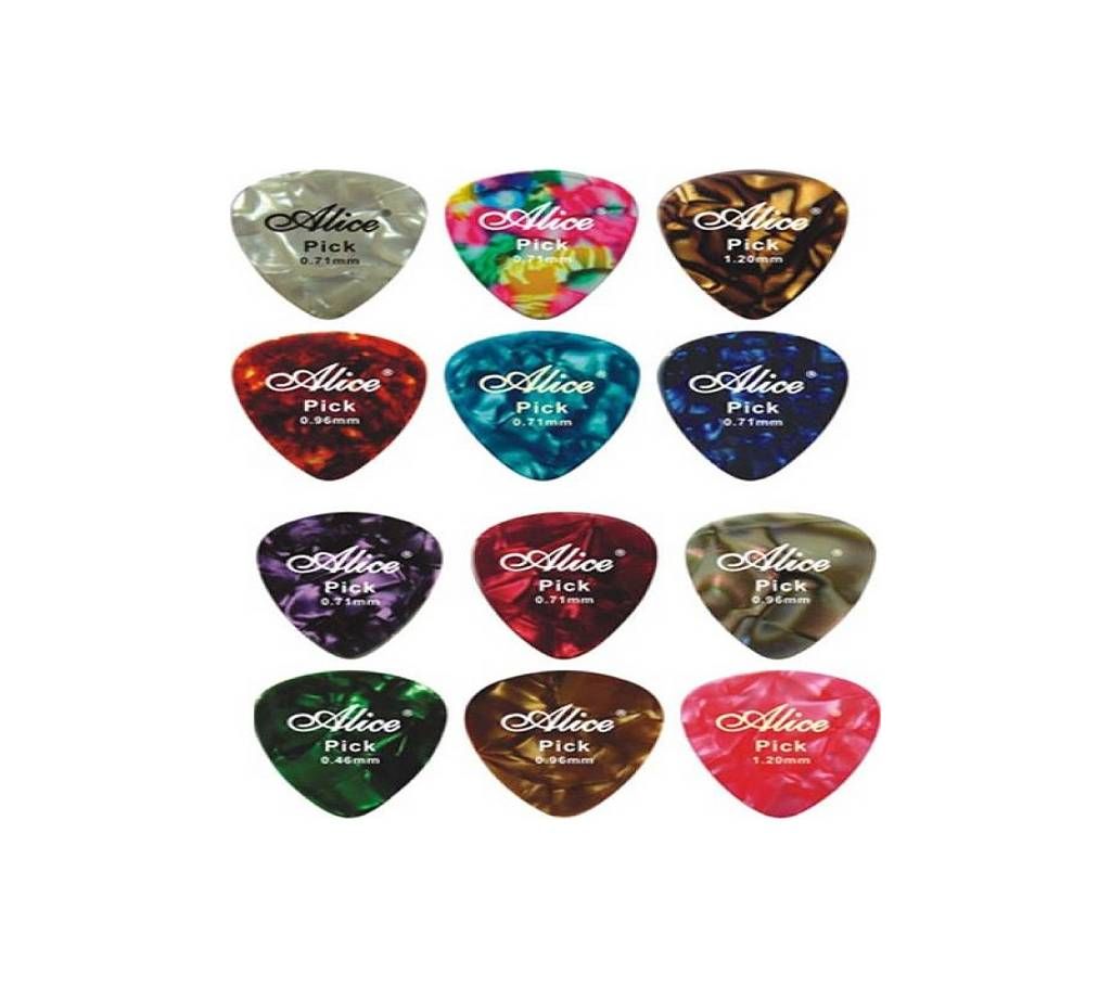 alice guitar pick 12 ps
