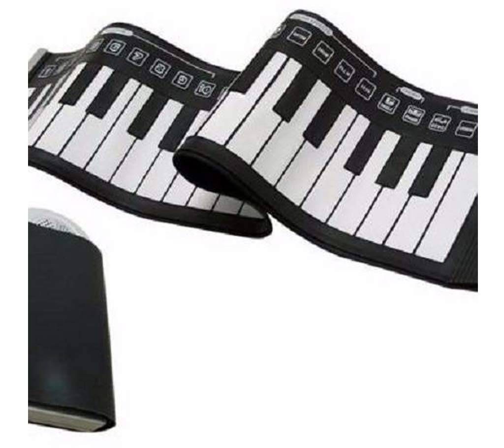 Portable Roll-Up Flexible Electronic Piano 