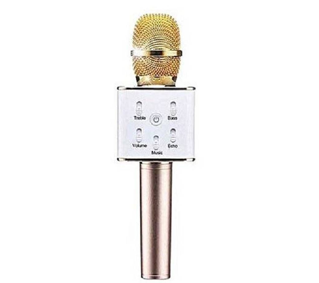 Bluetooth Microphone Q7 - Gold