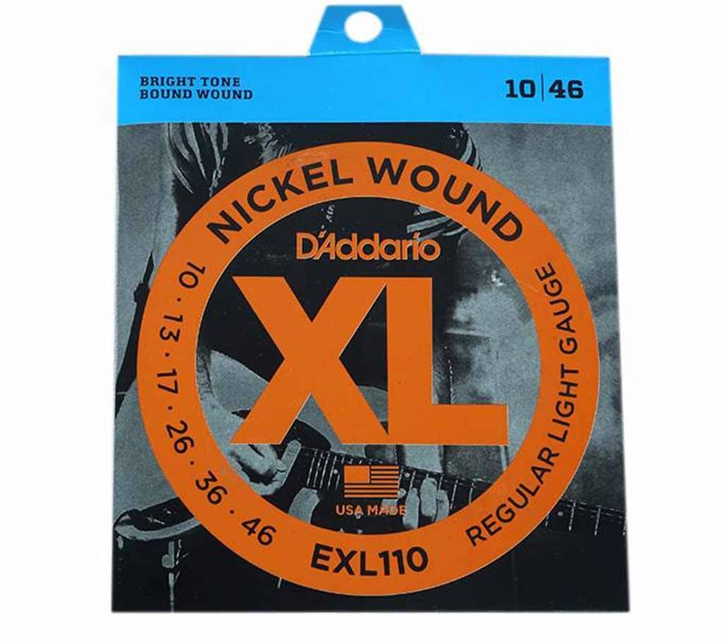 D'ADDARIO Electric Guitar Strings- .10