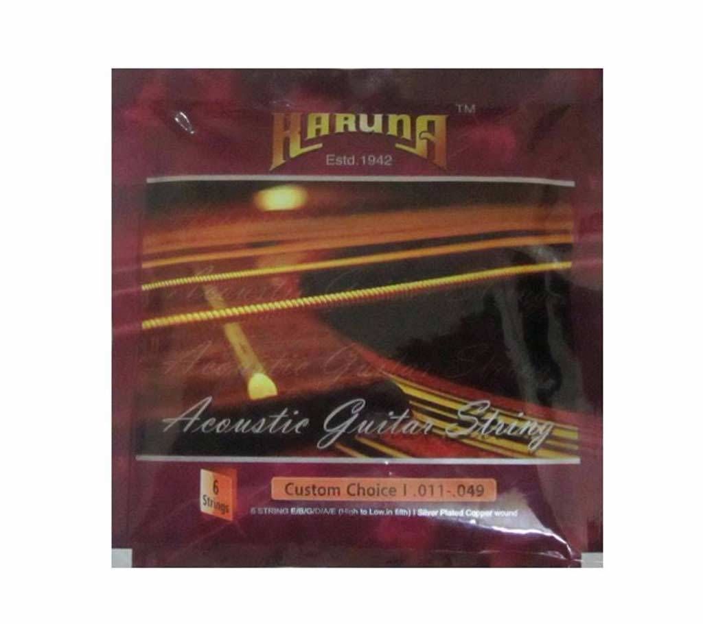 Karuna Acoustic Guitar steel Strings