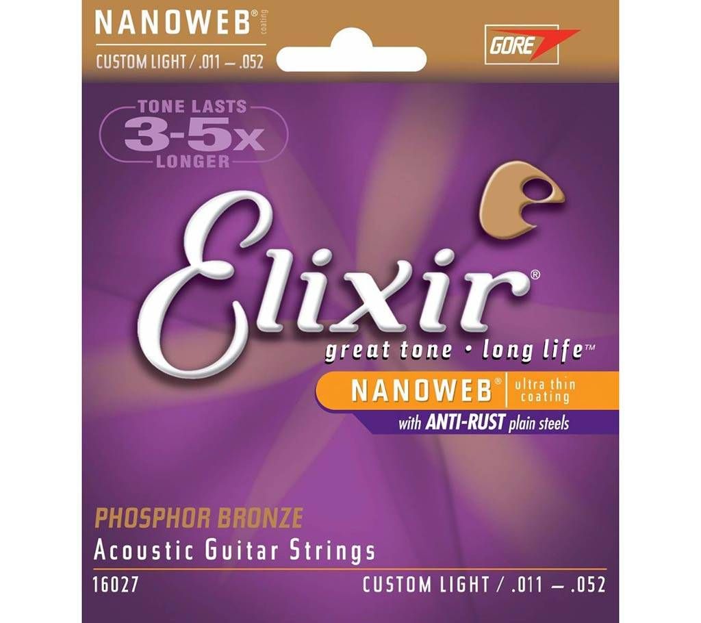 Elixir Strings For Acoustic Guitar