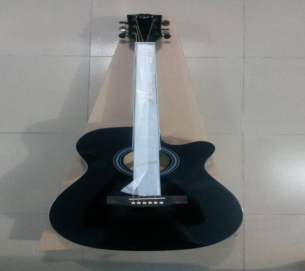 TGM black guitar 