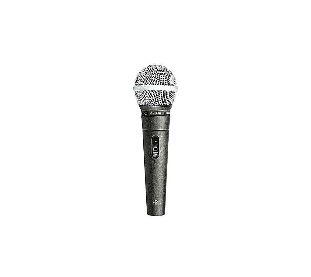 Ahuja AUD 98XLR Wired Microphone - Black