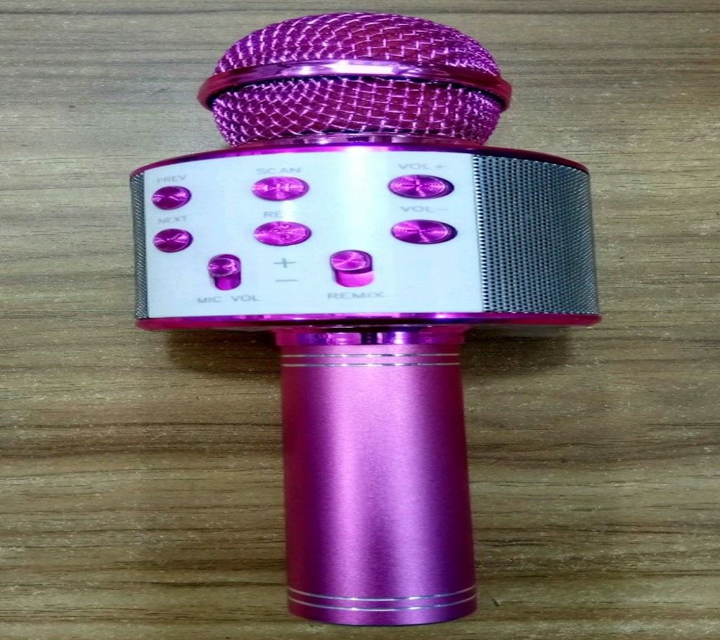 KARAOKE MICROPHONE SPEAKER QS-7