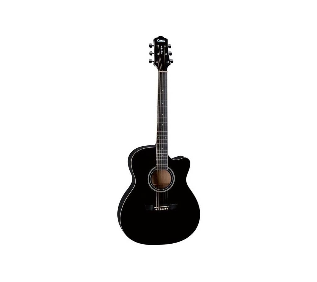 Custom Accoustic guitar Black
