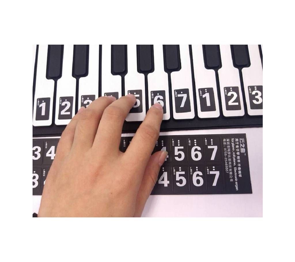 Portable Roll up Electronic Piano Keyboard