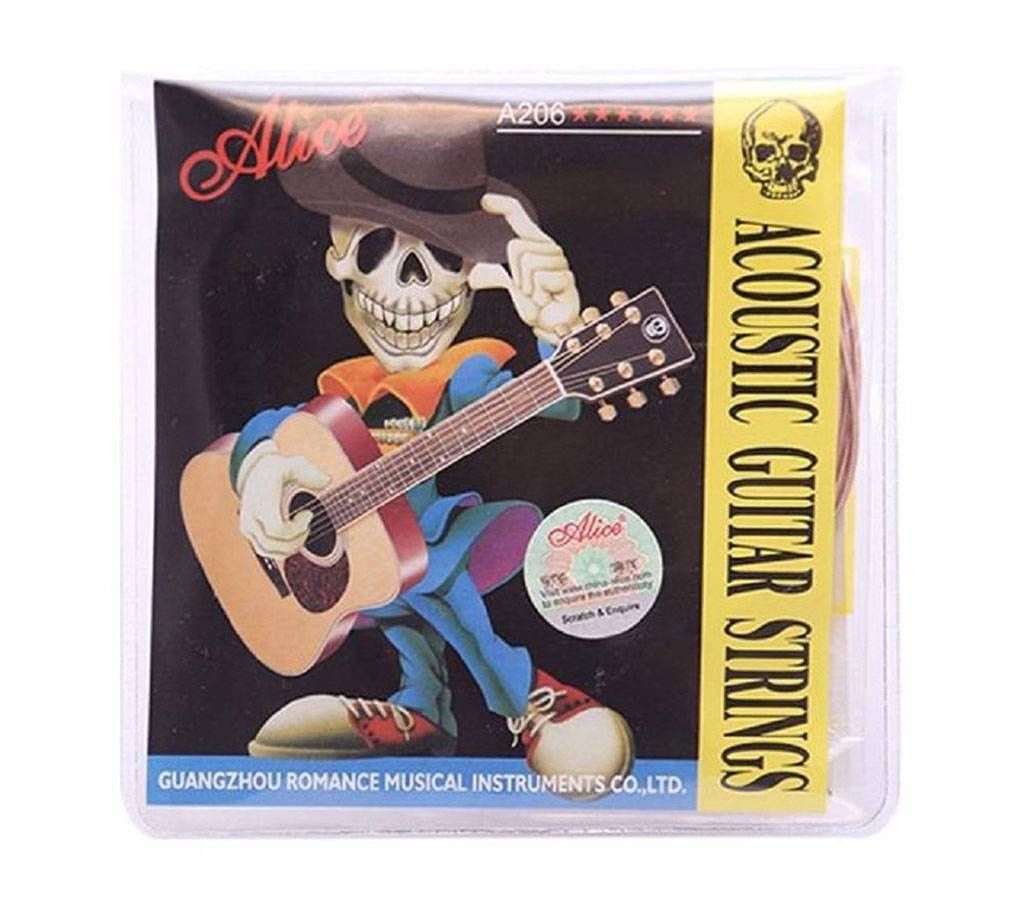 Orginal Alice Acoustic guitar string full set