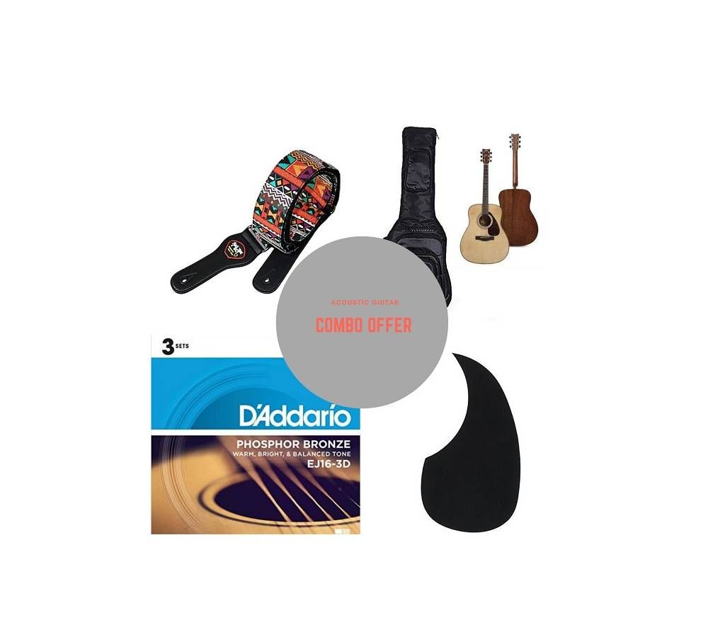 YaYamaha F600 Acoustic Guitar - Wooden