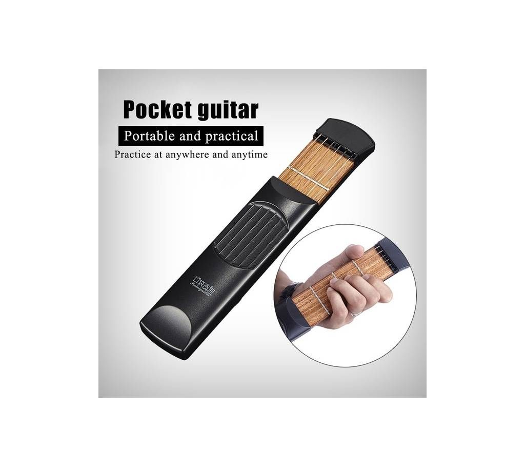 Mini Pocket Guitar - Guitar Cord Practice Tool