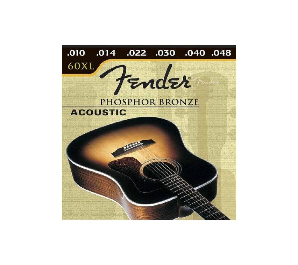 60M Phos Bronze Ball End 13-56 Acoustic Guitar Strings – Silver