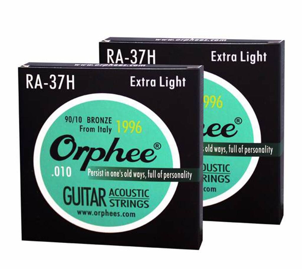 ORPHEE RA-37H Acoustic Guitar Strings 