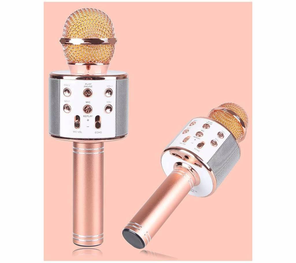 WS-858 Bluetooth Hi-Fi Karaoke Microphone (1 piece)