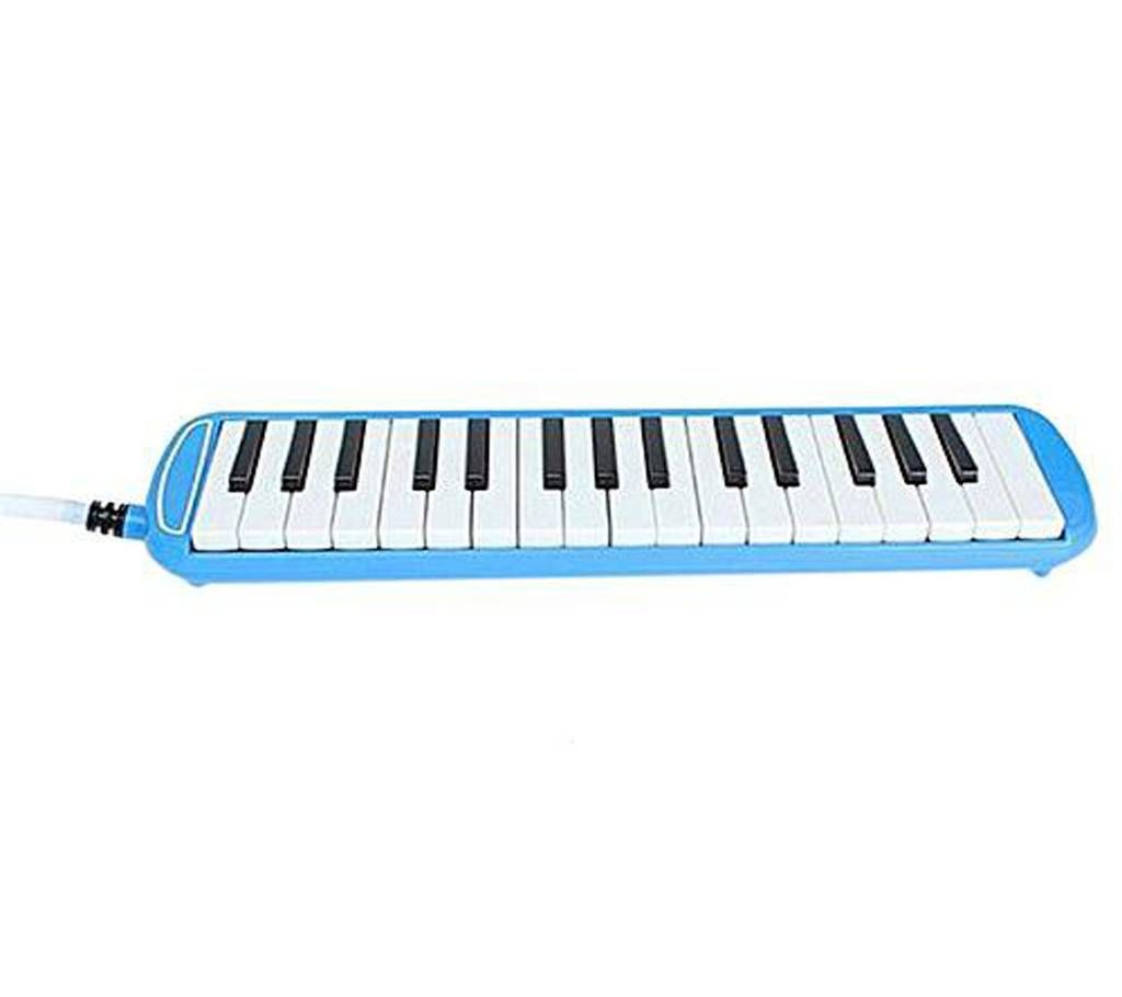 37 Keys Melodica - White and Blue