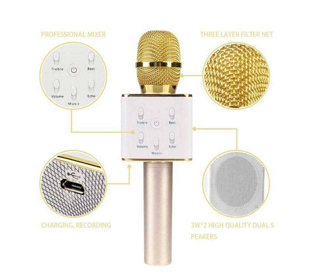 Q7 Bluetooth Microphone Karaoke 