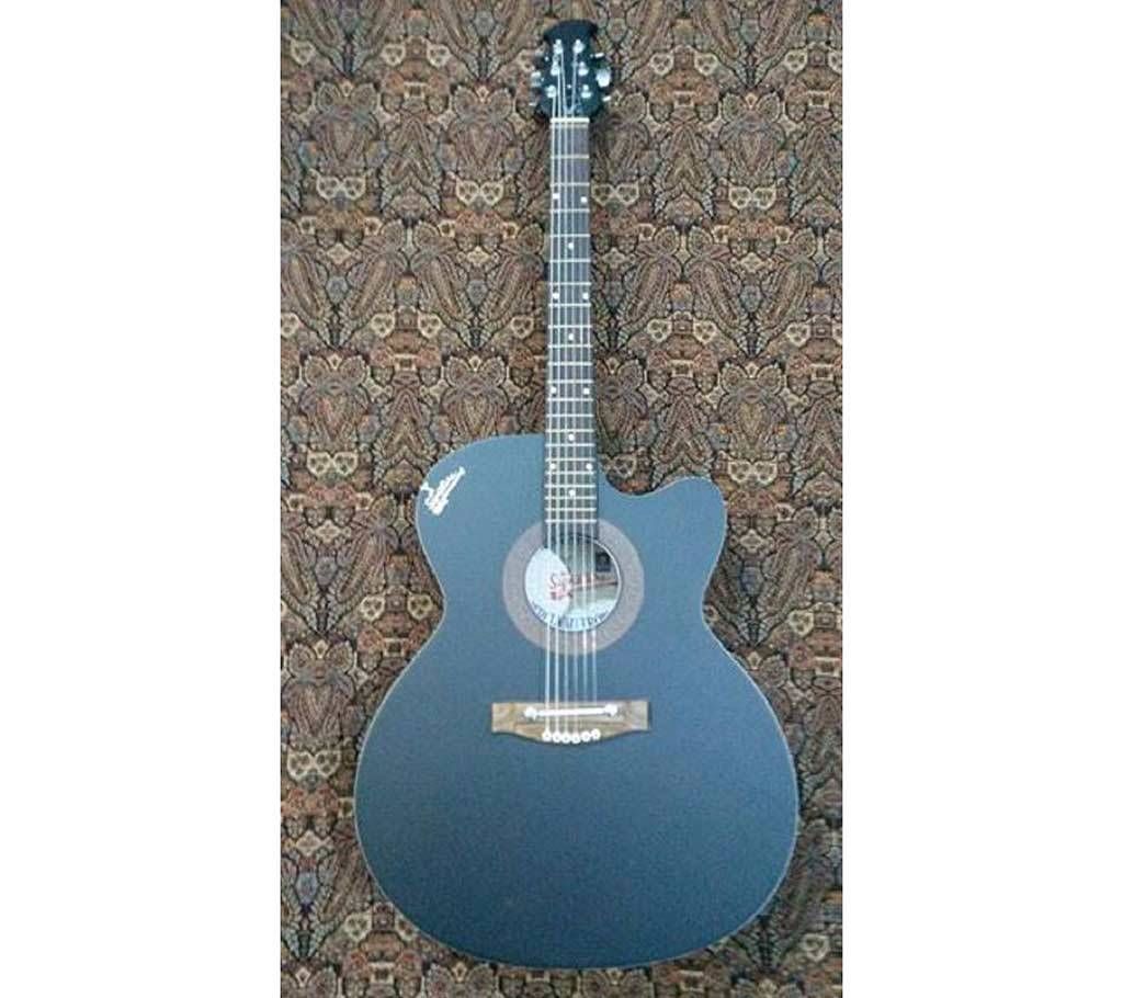signature grey matte acoustic guitar 