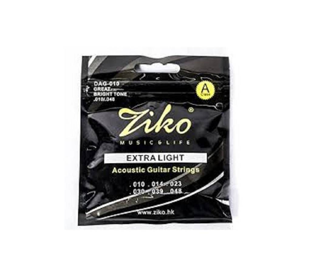 Ziko Acoustic Guitar strings DAG-010 - Golden