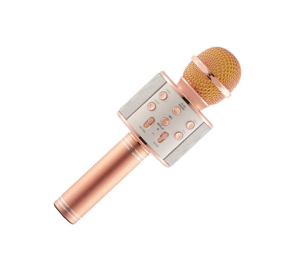 Bluetooth Wireless WS858 Karaoke Microphone MIC Speaker