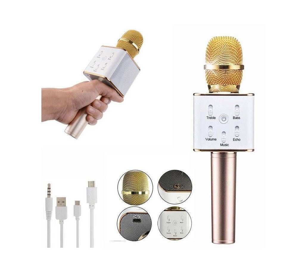Q7 Bluetooth Karaoke Microphone Speaker