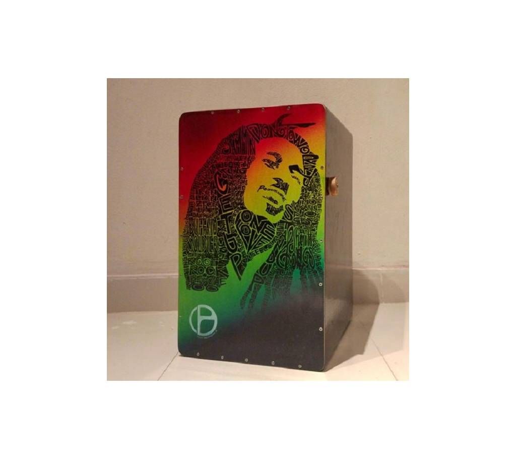 Art Series cajon- Bob Marley