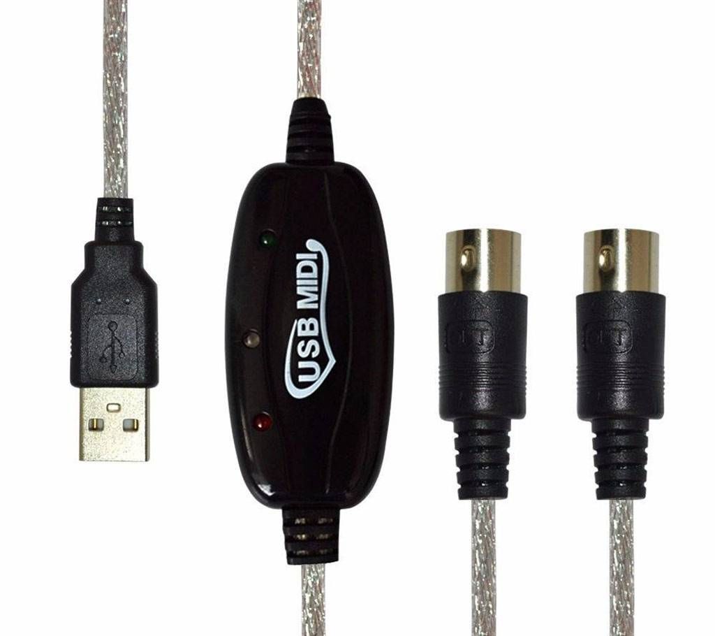 YEKELLA MIDI USB Cable Converter