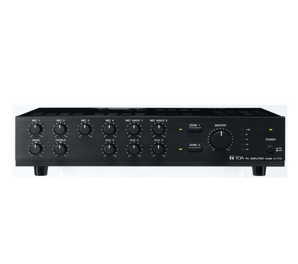 TOA A-1712 Microphone Mixing Amplifier (120 Watt)