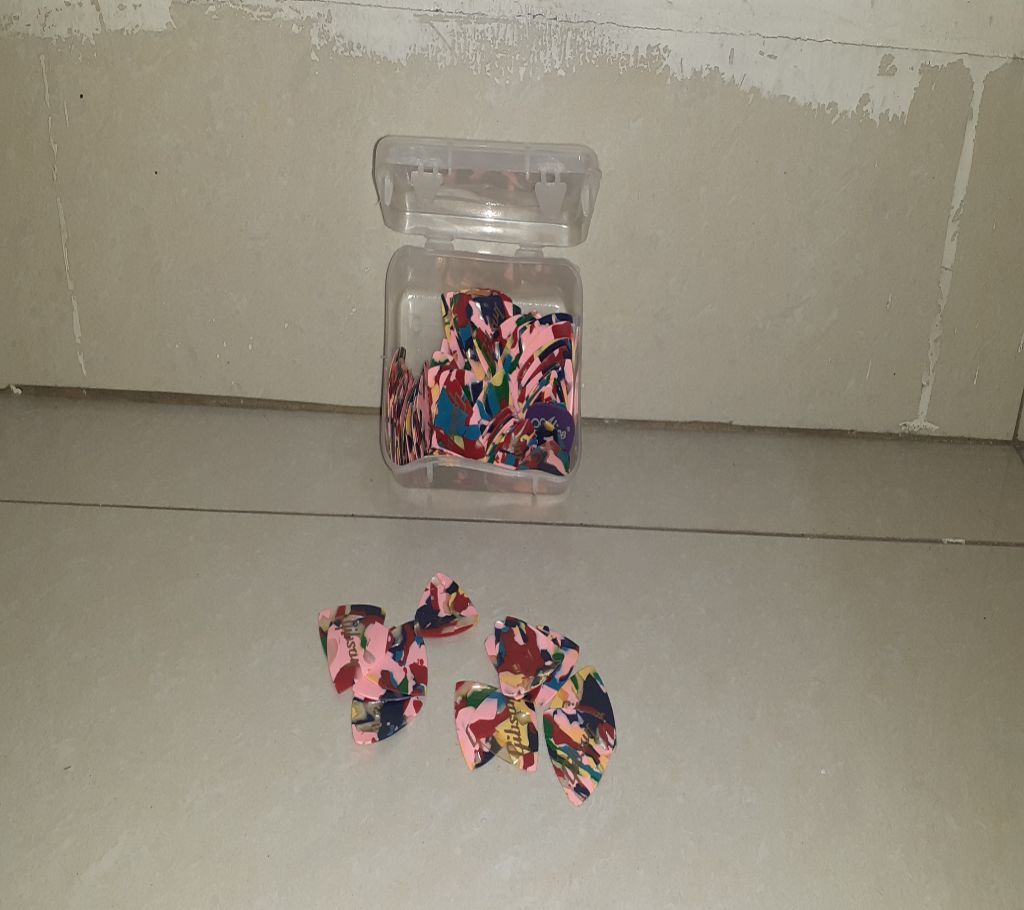 original Indian guitar picks.